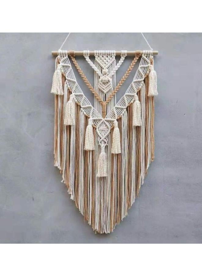 انتيكيانو مكرمية معلقة على الحائط، على الطراز البوهيمي - Image 1