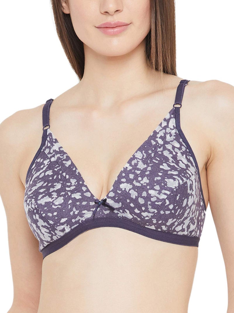 Clovia Women's Pack of 6 Cotton Non Padded Non-Wired Full Cup T-Shirt Bra (COMBRC717_Multicolored_32C) (Print and Color May Vary) - Image 3