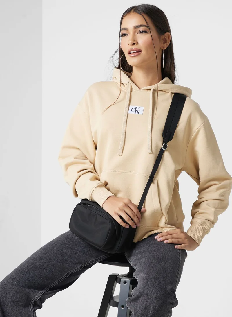 Calvin Klein Jeans Pocket Detail  Hoodies
