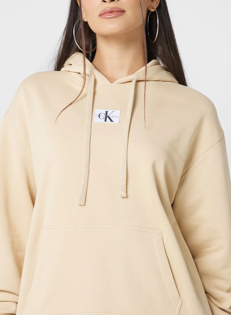 Calvin Klein Jeans Pocket Detail  Hoodies