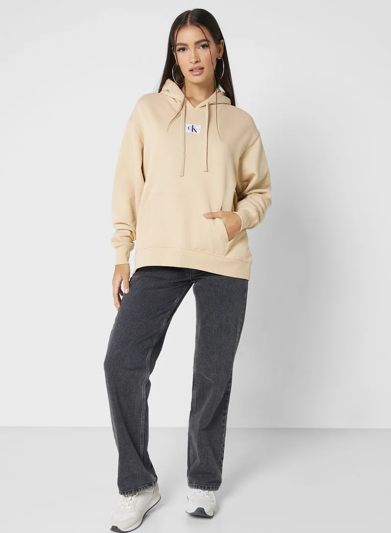 Calvin Klein Jeans Pocket Detail  Hoodies