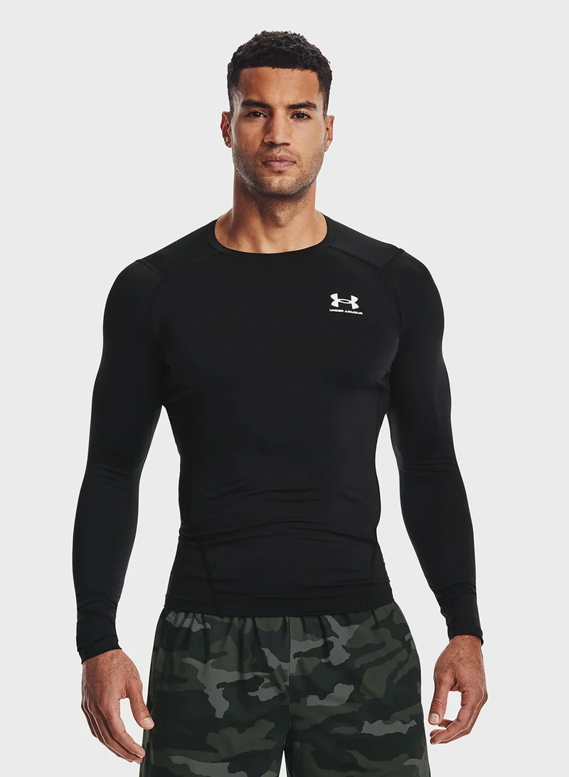 UNDER ARMOUR Heatgear Armour Compression Long Sleeve Top