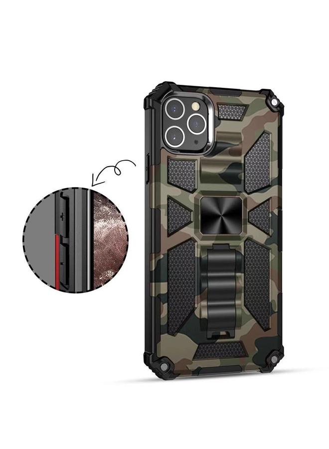 زبون جراب لهاتف iPhone 11 Pro مصنوع من مادة TPU + PC المغناطيسية المقاومة للصدمات مع حامل - Image 2