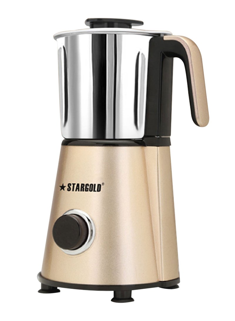 ستارجولد مطحنة القهوة وخلاط حبوب القهوة 800 مل 450 وات - Image 1