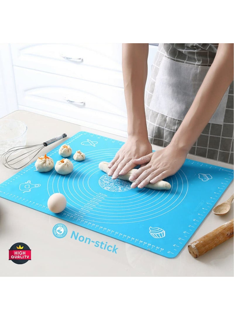 JOTANIYA CREATION JOTANIYA CREATION Silicone NonStick Dough Kneading Chapati Atta Baking Mat  - Image 3