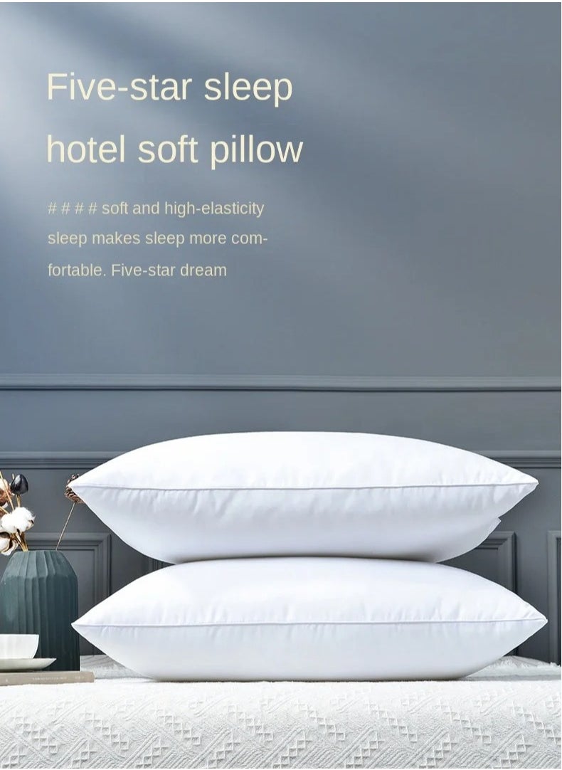 Kanz - Indulge in Luxury Sleep: Hotel Collection Bed Pillows for Sleeping - King Size, Soft, Cooling Luxury Pillow for Back, Stomach, or Side Sleeper - 50X75cm, Set of 2 - Image 1