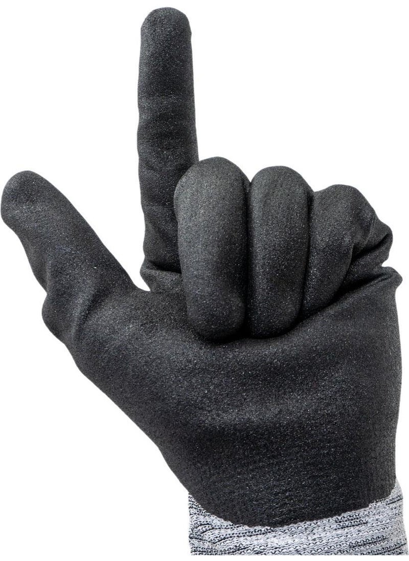 Aky - 506086 Microfoam Super Nitrile Foam Glove 3/4 Coated No:9/l - Image 1