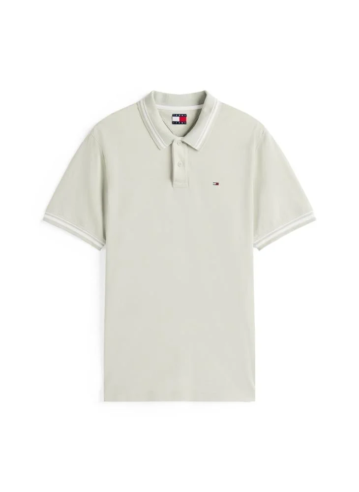 TOMMY JEANS Cotton Short Sleeve Polo