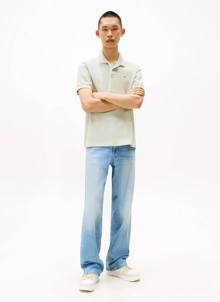 TOMMY JEANS Cotton Short Sleeve Polo