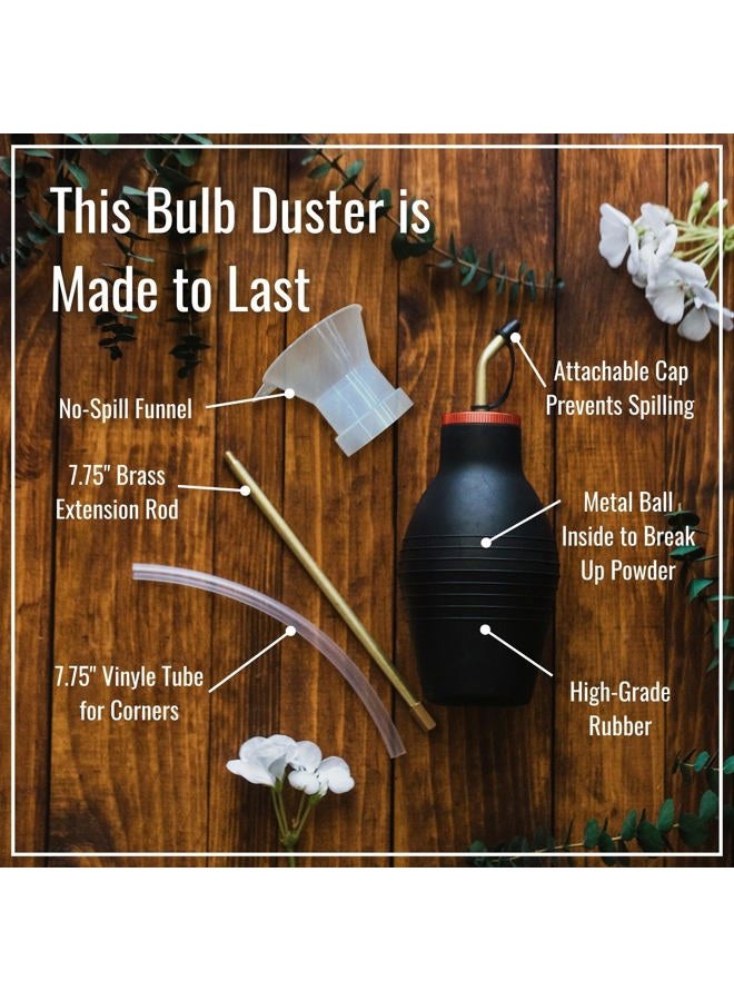 Dr. KILLIGAN'S Insect Buster | Bulb Duster, Applicator, Dispenser | Natural and Safe | Small - Image 3
