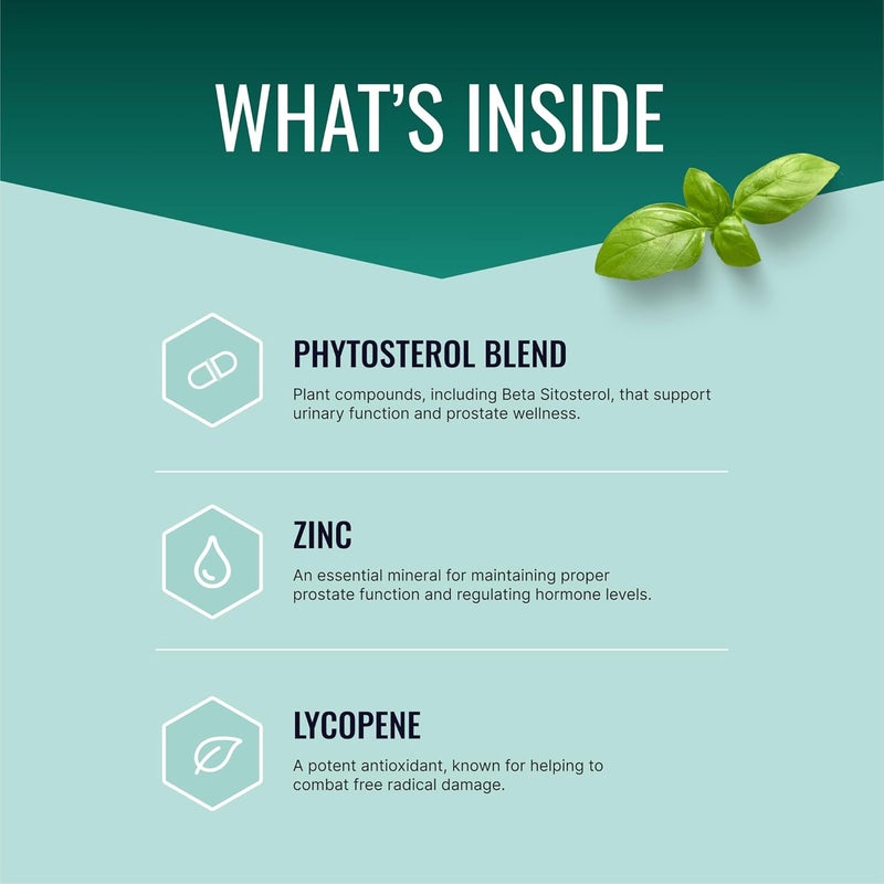 Approved Science Prostarex  Prostate Supplement  Saw Palmetto 1200mg BetaSitosterol Bioperine  90 Capsules  1 Month Supply - Image 2