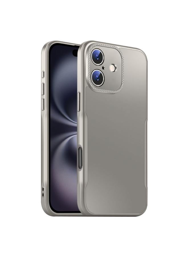 زبون جراب هاتف Blade Slim AG غير لامع مقاوم للصدمات لهاتف iPhone 16 (رمادي تيتانيوم)