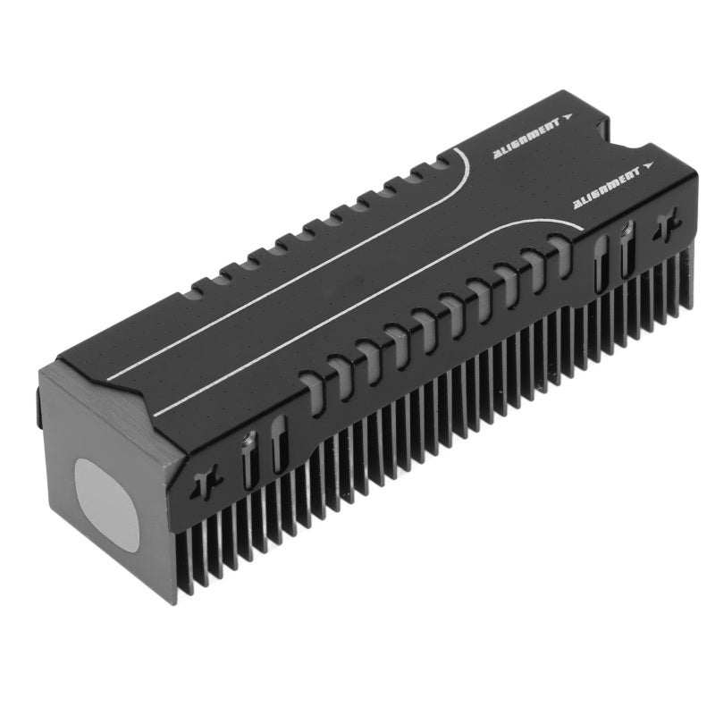 JEYI M.2 SSD Cooler with 38 Cooling Fins and Thermal Pad - Effective Heat Dissipation for PC - Ultra Thin Mg Aluminium Alloy Heatsink - Image 2