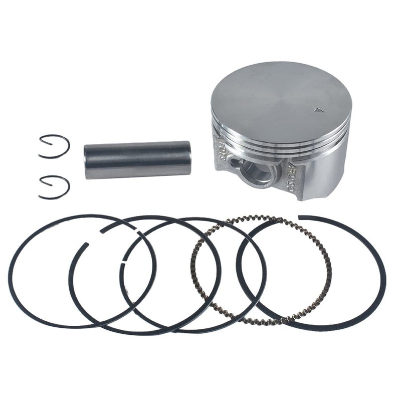 BUHNSS 3.328" Billet Aluminum Connecting Rod And 10krpm Flywheel With 18lb Valve Spring And 70mm Flat Top Piston Kit For Predator 212cc Non-Hemi Engine Go Kart Cart - Image 4