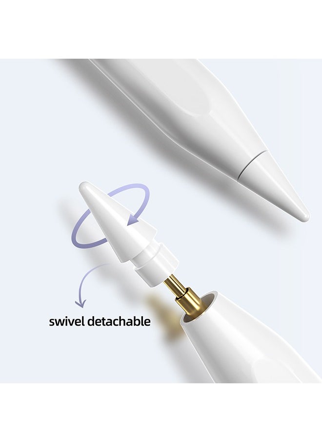 Generic - Magnetic Digital Stylus Pen Compatible with iPad Pro 11 inch, iPad Pro 12.9 Inch, iPad Air 4/5, iPad Mini 6, Magnetic Wireless Charging - Image 1