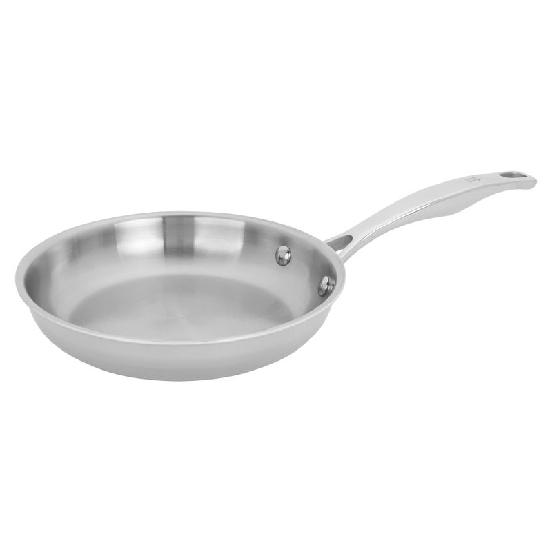 HENCKELS Clad H3 8-inch Induction Frying Pan, Stainless Steel, Durable and Easy to clean - Image 1