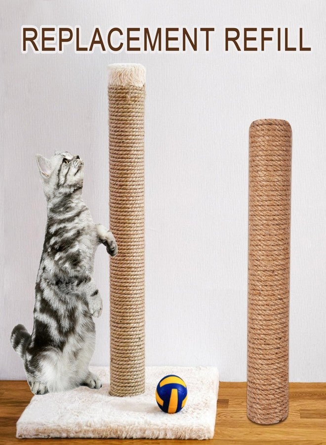ChengFu Cat Scratching Post Replacement M10 Screws，M10 and M8 Screws for Cat Scratching Post with Allen Wrench 4PCS Threaded Bolt and 4PCS Screw, Not Include Cat Scratch Post(16 pcs) - Image 5
