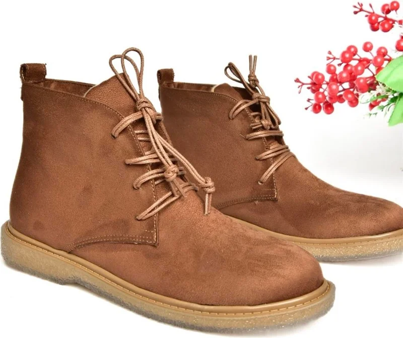 Fox Shoes R374923202 Brown Suede Low Sole Classic Women's Boots