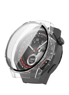 Generic Case for Huawei Watch GT 5 Pro 46 mm Case PC Case with Tempered Glass Screen Protector for Huawei Watch GT 5 Pro 46 mm Case (Transparent, GT 5 Pro 46 mm)  - Image 1