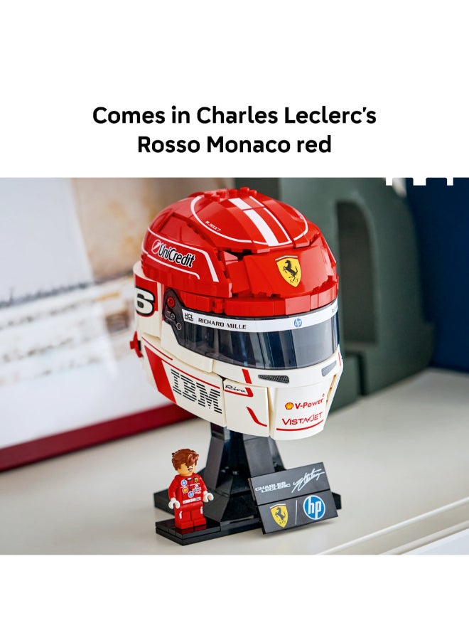 LEGO Editions Scuderia Ferrari HP Charles Leclerc Helmet 43014 (Age 14+, 886 Pieces) - Image 3