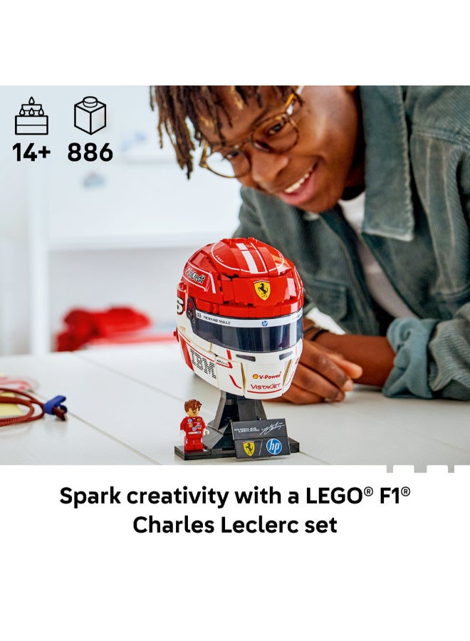 LEGO Editions Scuderia Ferrari HP Charles Leclerc Helmet 43014 (Age 14+, 886 Pieces) - Image 2
