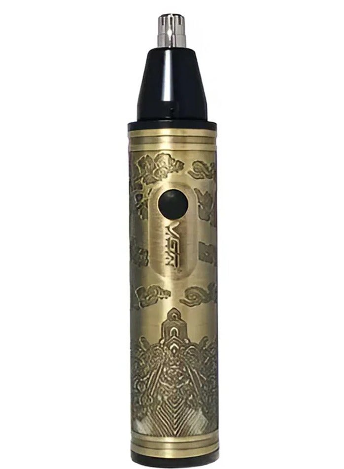 VGR Professional Nose and Hair Trimmer 2-in-1 V-618 Gold - Image 3