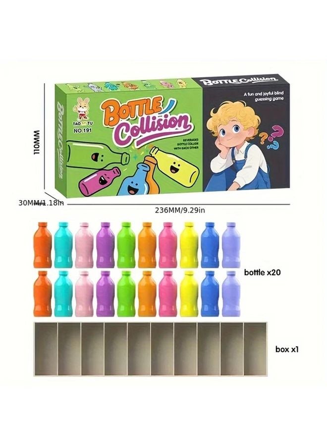 21pcs Bottle Color Challenge Game Set For Kids Memory And Logic Thinking Skills - Image 3