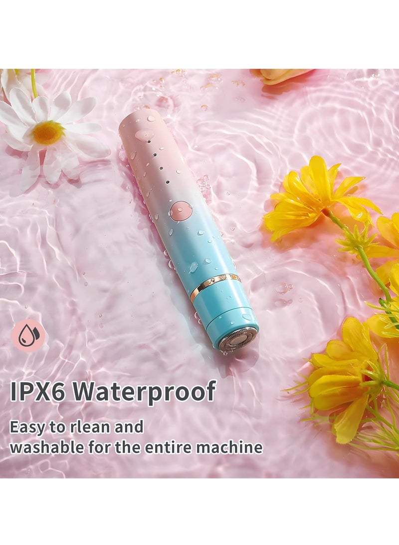 DOSCHER Nose Hair Trimmer for Women, Eyebrow Trimmer, Electric Shaver Razor 3 in 1, Portable, Waterproof and Rechargeable for Ears, Face, Legs - Image 5