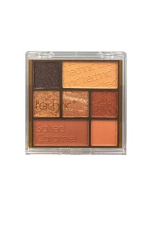 Technic Pressed Pigment Eyeshadow Palette 7 Color Salted Caramel 10.5g  - Image 4