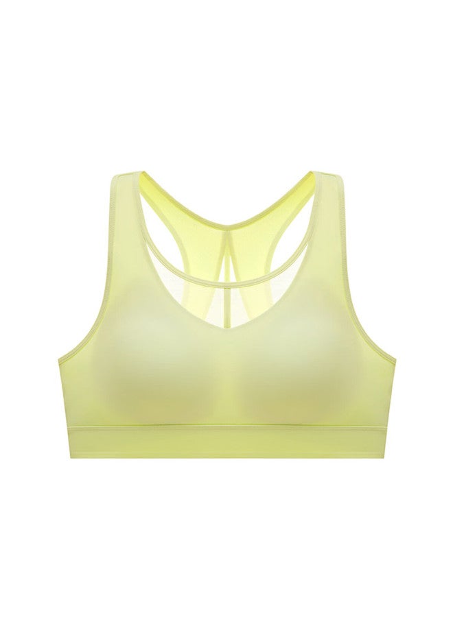 Maniform Low-intensity Backless Sports Bra With Hood Anti-light Leakage Wire-free Yoga Women's Bra - Image 1