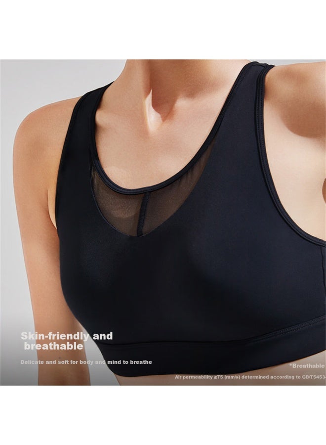 Maniform Low-intensity Backless Sports Bra With Hood Anti-light Leakage Wire-free Yoga Women's Bra - Image 2