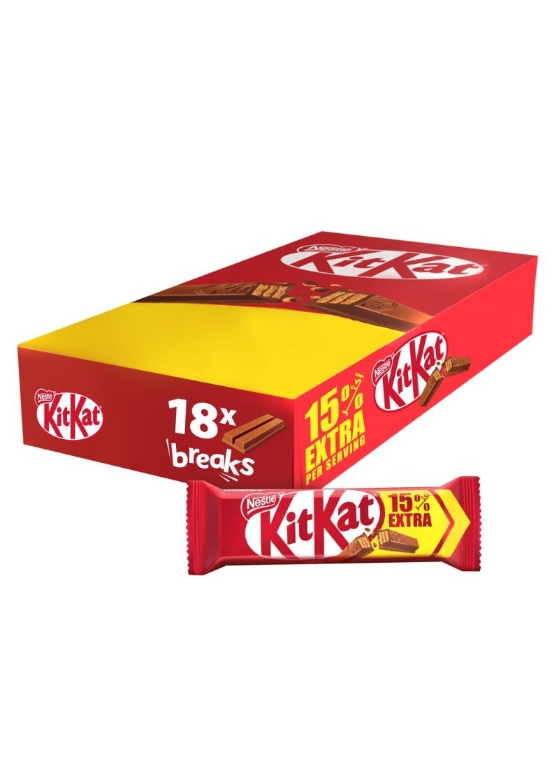 كيت كات ويفر 2 إصبع شوكولاتة 18x20.5جم - Image 3