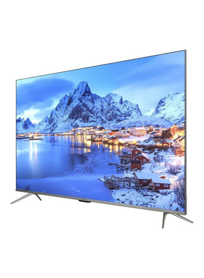 شارب شاشة شارب 4K بدون فريم 55 بوصة أندرويد ريسيفر داخلي 4T-C55DL6EX فضي - Image 2
