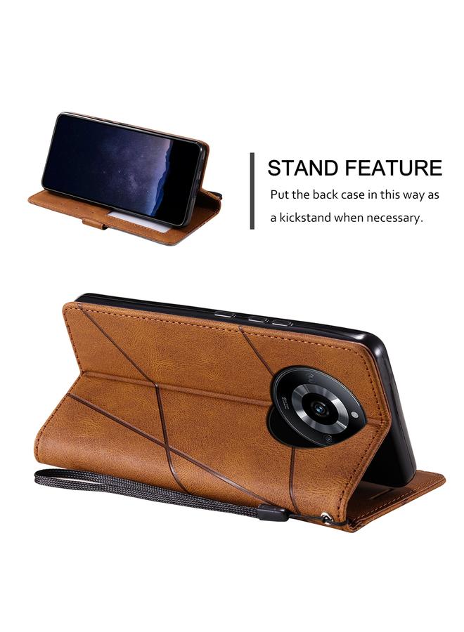 اس-توب جراب لهاتف Realme 11 Pro / 11 Pro+ جراب هاتف جلدي متين - Image 5