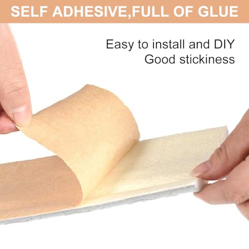 HASTHIP® Peel Stick 3D Foam Molding Trim, Self Adhesive Crown Wallpaper Border for Home & Hotel, 2.3 M x 7.8 CM - Image 2