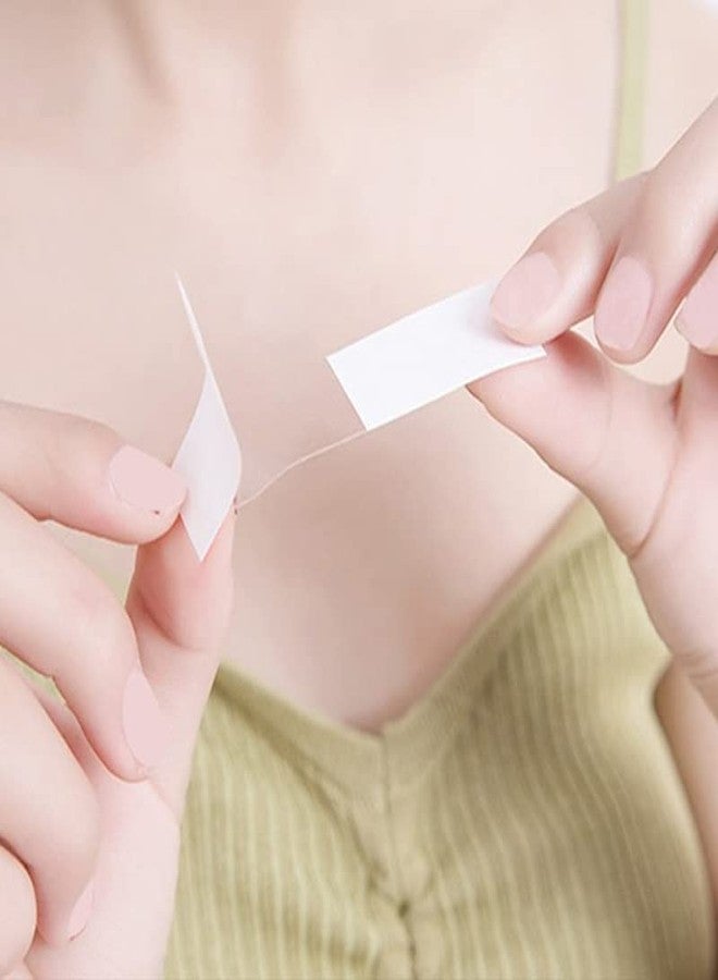 VIKIJO شريط لاصق مزدوج الجوانب من فيكيجو، شريط لاصق قوي متعدد الاستخدامات، مناسب للملابس والأزياء والجسم، يتميز بقوة التصاق تدوم طوال اليوم، لطيف على البشرة والأقمشة، شفاف - Image 3