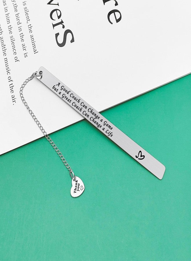 Baipilu Coach Gifts for Women Men Bookmark Soccer Basketball Baseball Volleyball Coach Appreciation Gifts Thank You Bookmark for Women Men Book Lover Thanksgiving Christmas Birthday Present - Image 3