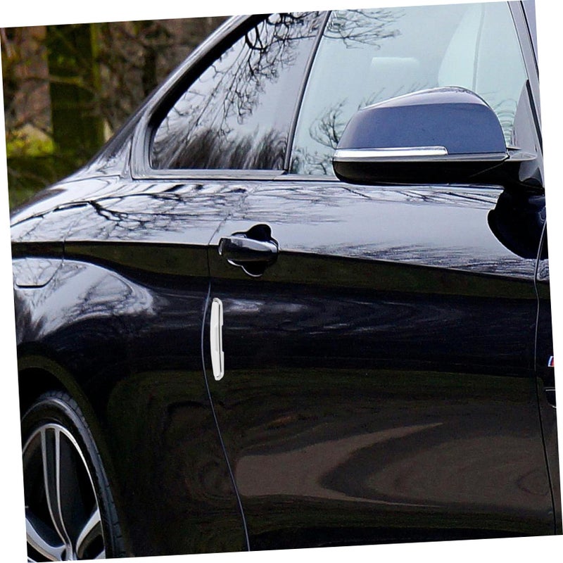 4Pcs Car Door Edge Guard Adhesive Trim Universal Fit Easy Install Scratch Dent Protection - Image 5