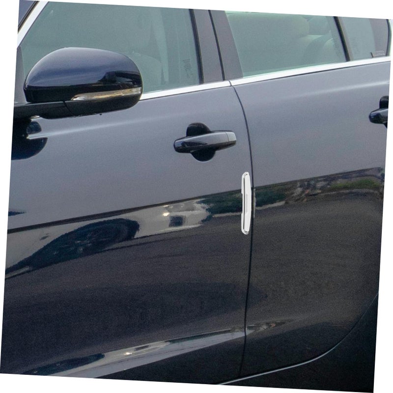 4Pcs Car Door Edge Guard Adhesive Trim Universal Fit Easy Install Scratch Dent Protection - Image 4