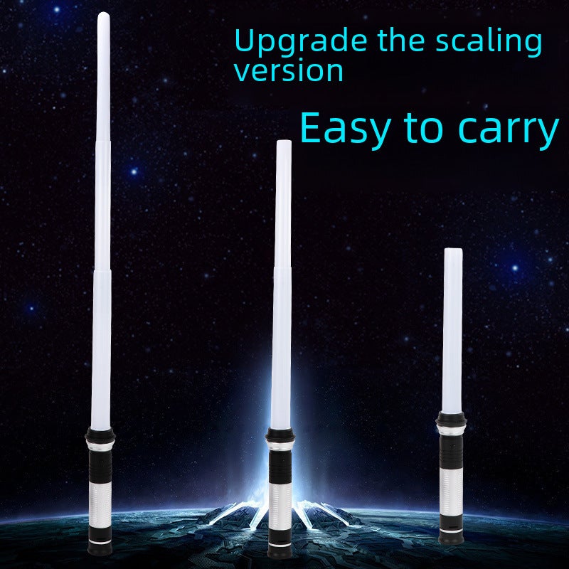 Laser Sword: Durable Plastic Rubber Construction - Sensor Color Change Dual Function LED Light Toy for Children Aged 4-6, Indoor Outdoor Play & Bedtime Imaginative Fun - Image 3
