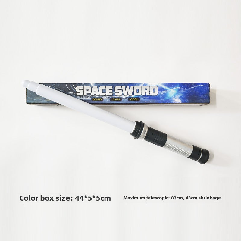 Laser Sword: Durable Plastic Rubber Construction - Sensor Color Change Dual Function LED Light Toy for Children Aged 4-6, Indoor Outdoor Play & Bedtime Imaginative Fun - Image 1