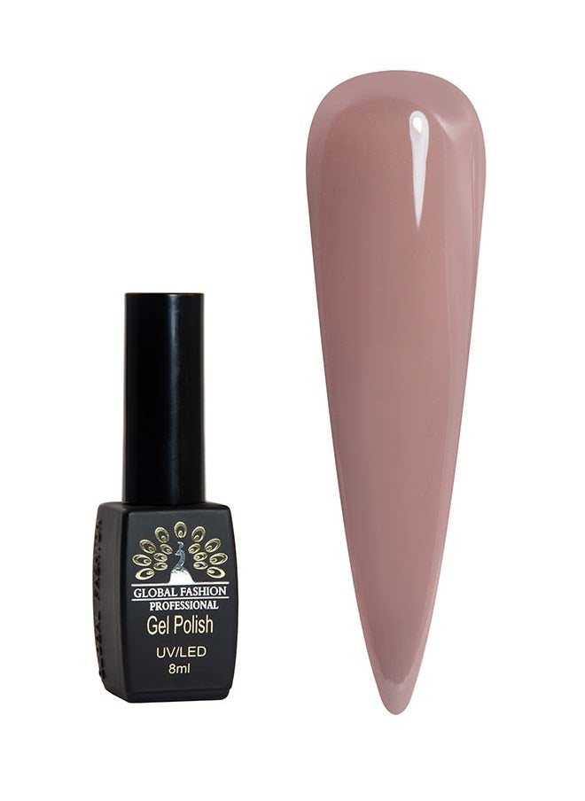 GLOBAL FASHION Black Elite Gel Polish  132 Colors Of Long-Lasting Elegance - 8Ml  125  - Image 1