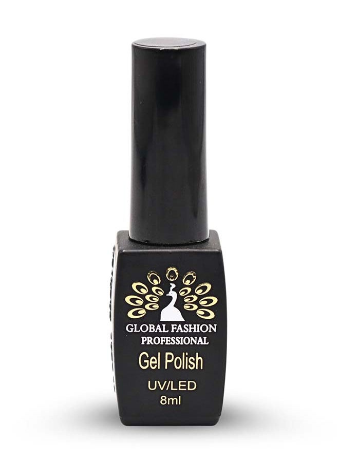 GLOBAL FASHION Black Elite Gel Polish  132 Colors Of Long-Lasting Elegance - 8Ml  125  - Image 2