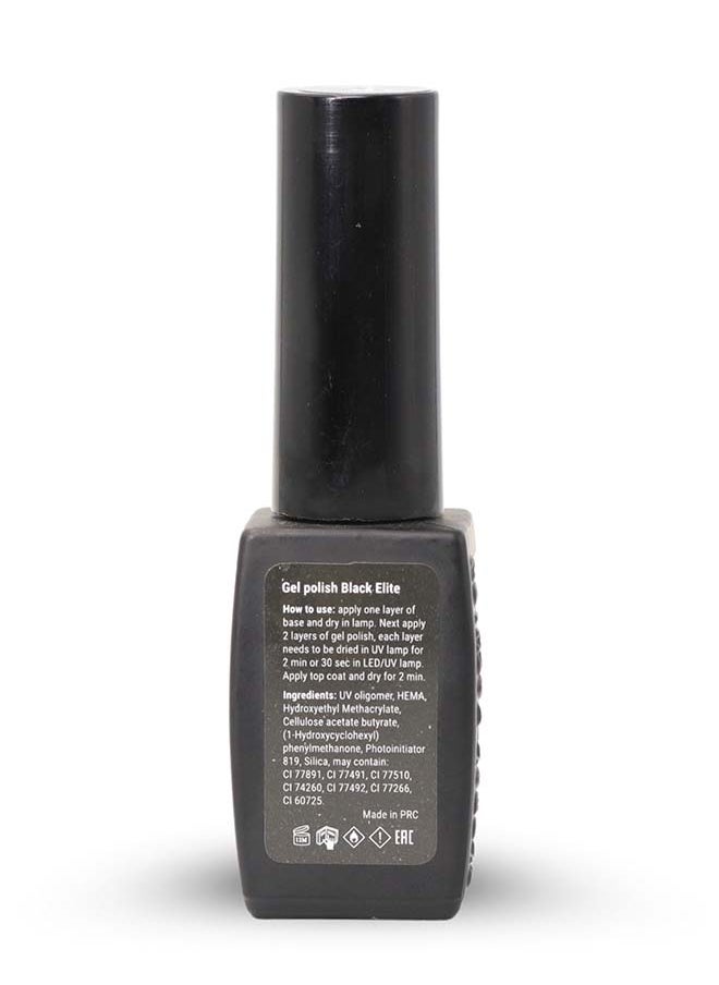 GLOBAL FASHION Black Elite Gel Polish  132 Colors Of Long-Lasting Elegance - 8Ml  125  - Image 4
