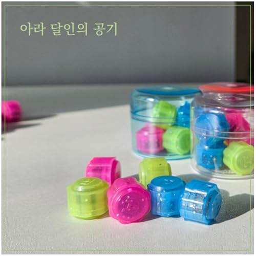 KOREA Random Korean Traditional Play Game 8PCS Gonggi Jack Stone Pebbles Set wRound Case 4 Sets - Image 5