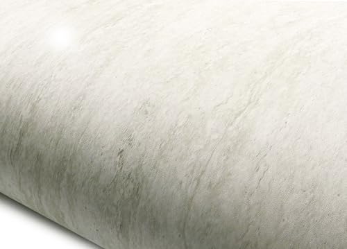 ROSEROSA Peel and Stick Faux Matt Marble Architectural Film SelfAdhesive Vinyl Film Wallpaper Door Wrap Counter Top Border Mirror Molding Trim SM750 - Image 1