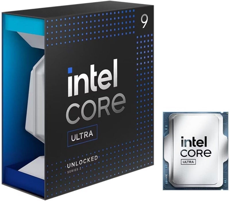معالج انتل كور الترا 9 285K ارو ليك 24 نواة (8P+16E)، LGA 1851، 125 واط غير مقفل للوحة الام Z890 من مافارك