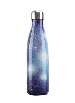 Vacuum Insulated Double Wall Stainless Steel Water Bottle Sky Blue 28x7.5cm