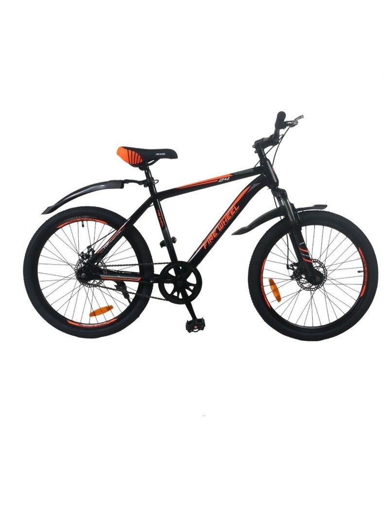 فاير ويل دراجة هوائية أحادية السرعة مقاس 24