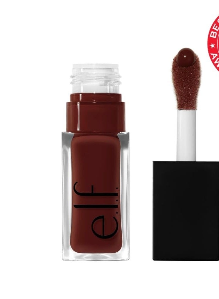 إلف مستحضرات التجميل e.l.f. - زيت الشفاه Glow Reviver (درجة Hot as Fudge) 5 مل - Image 3